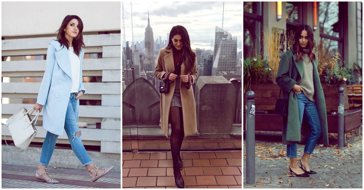 Esta es la forma correcta de llevar un abrigo para lucir sexy