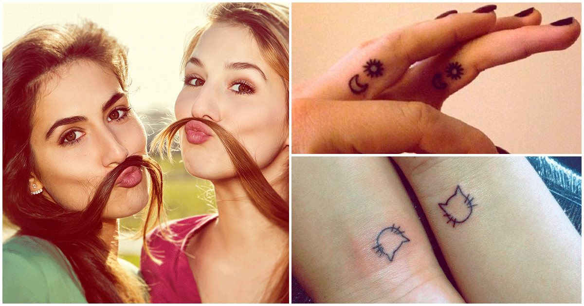 Las mejores ideas para hacerte un tattoo con tu amiga