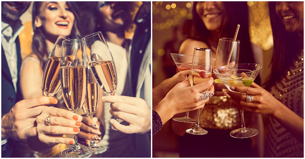 Bebidas con alcohol sin tantas calorías para hoy en la noche