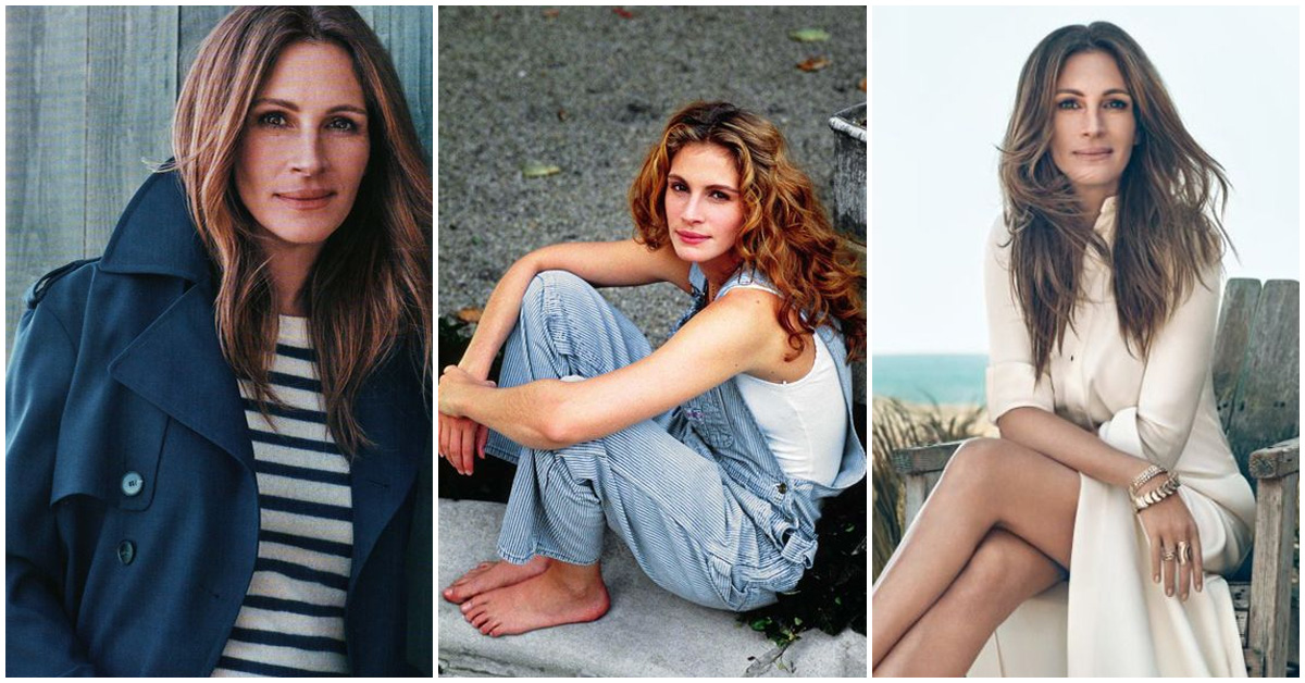 5 prendas básicas que no deben faltarte, según Julia Roberts