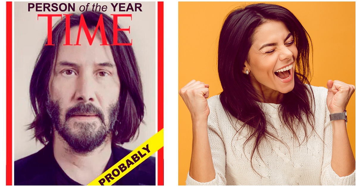 Keanu Reeves postulado para ser “la persona del año”