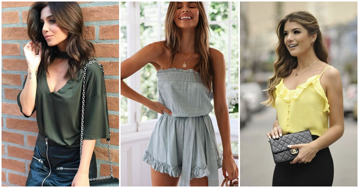 Prendas ideales para chicas con poco busto