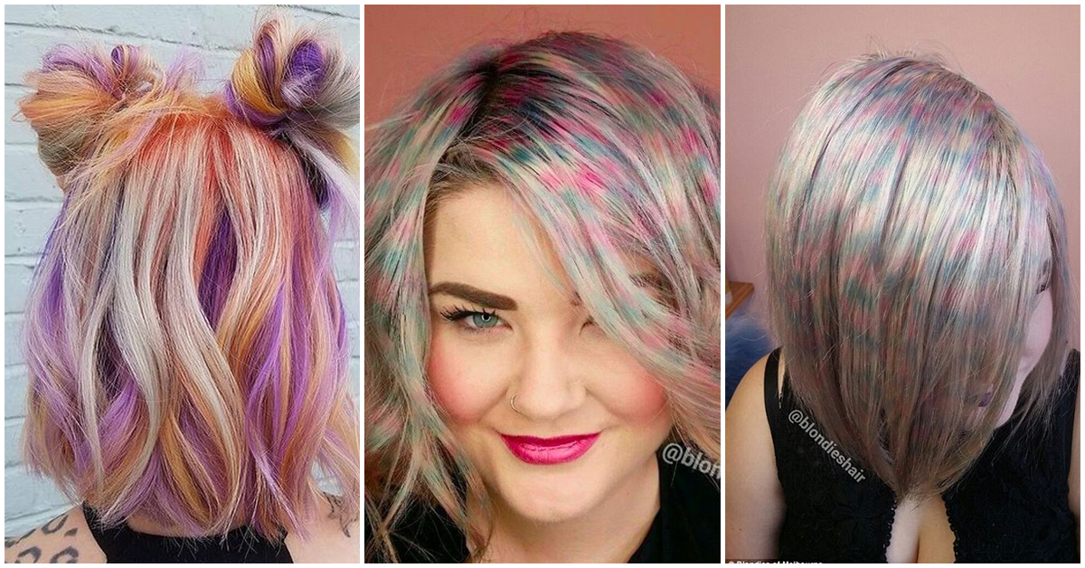 Cabello confeti: tendencia en cabello que te cautivará