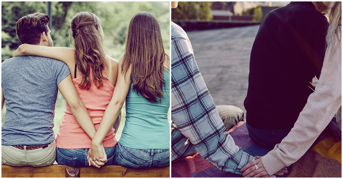 Se puede estar enamorada de dos personas a la vez … nos responde un psicólogo