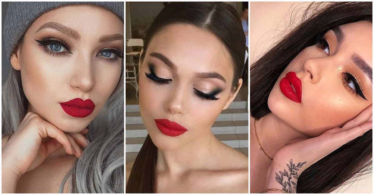 Trucos para pintarte los labios de rojo sin que se te corra