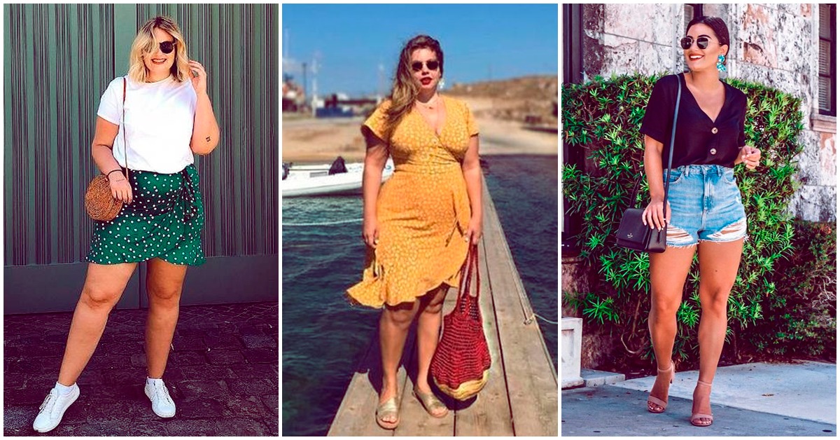 Outfits para chicas curvy en primavera