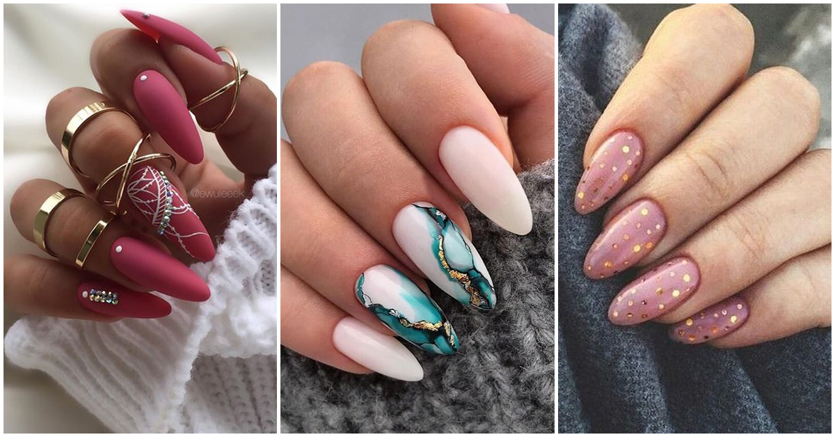 Diseños bonitos para las amantes de las uñas largas