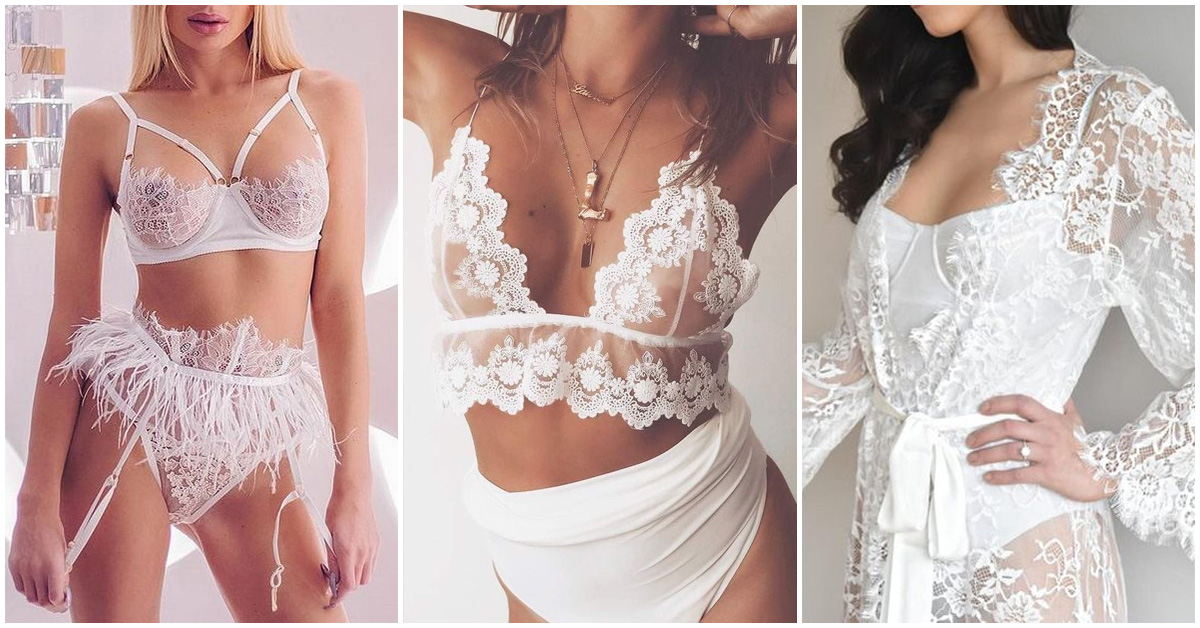 Lencería para la noche de bodas ¡uff!