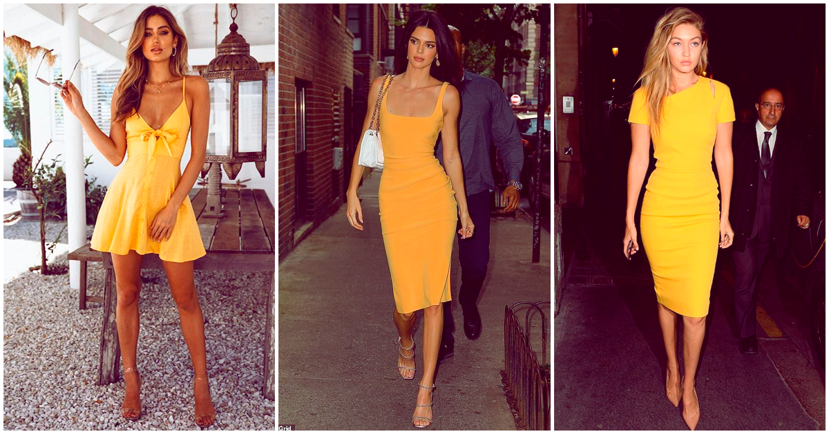 Vestidos amarillos, todas los amamos, pero… ¿nos van bien a todas?