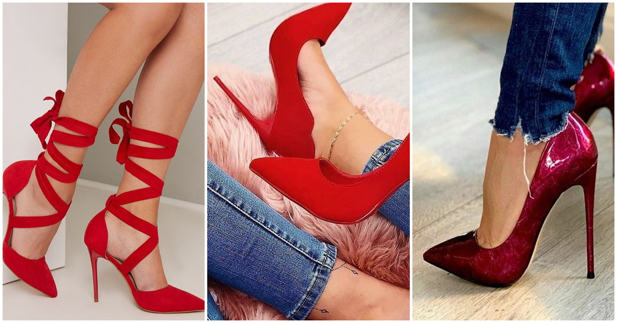 20 tacones rojos de los que te vas a enamorar