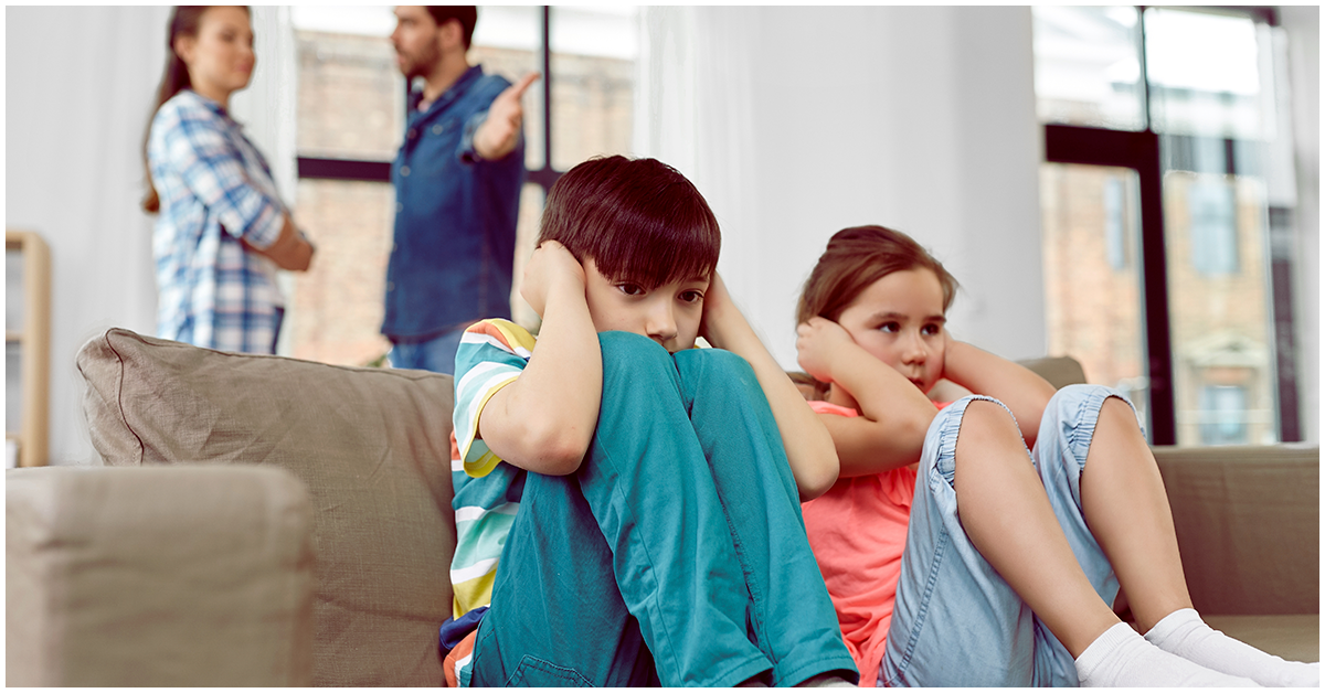 No permitas que tus hijos vean que te quedas en una relación tóxica